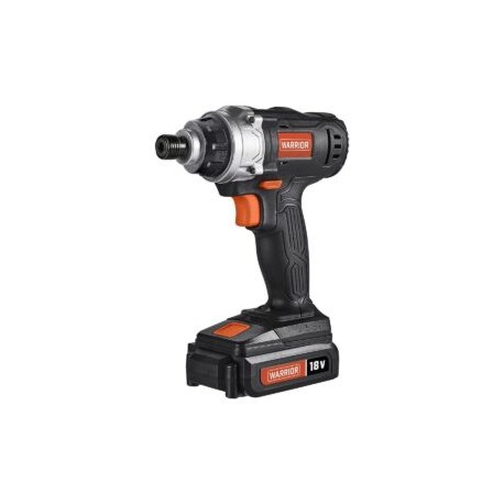 Kit de destornillador de impacto hexagonal inalámbrico de 18 V y 1/4 pulg.